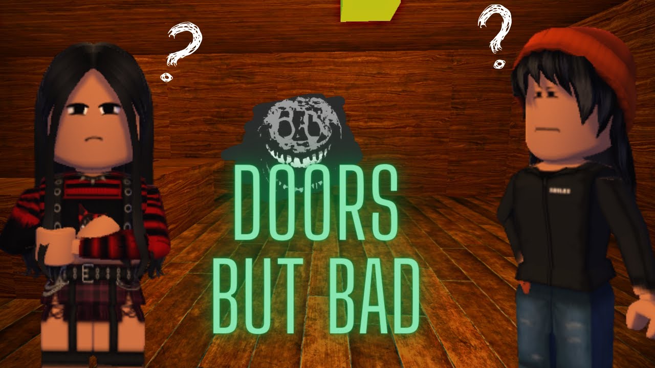 O DOORS MAIS DOIDO QUE EU JÁ VI! // DOORS But Bad // ROBLOX GAMEPLAY