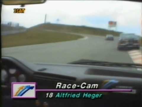 OnBoard with Altfrid Heger at Nürburgring DTM 1989