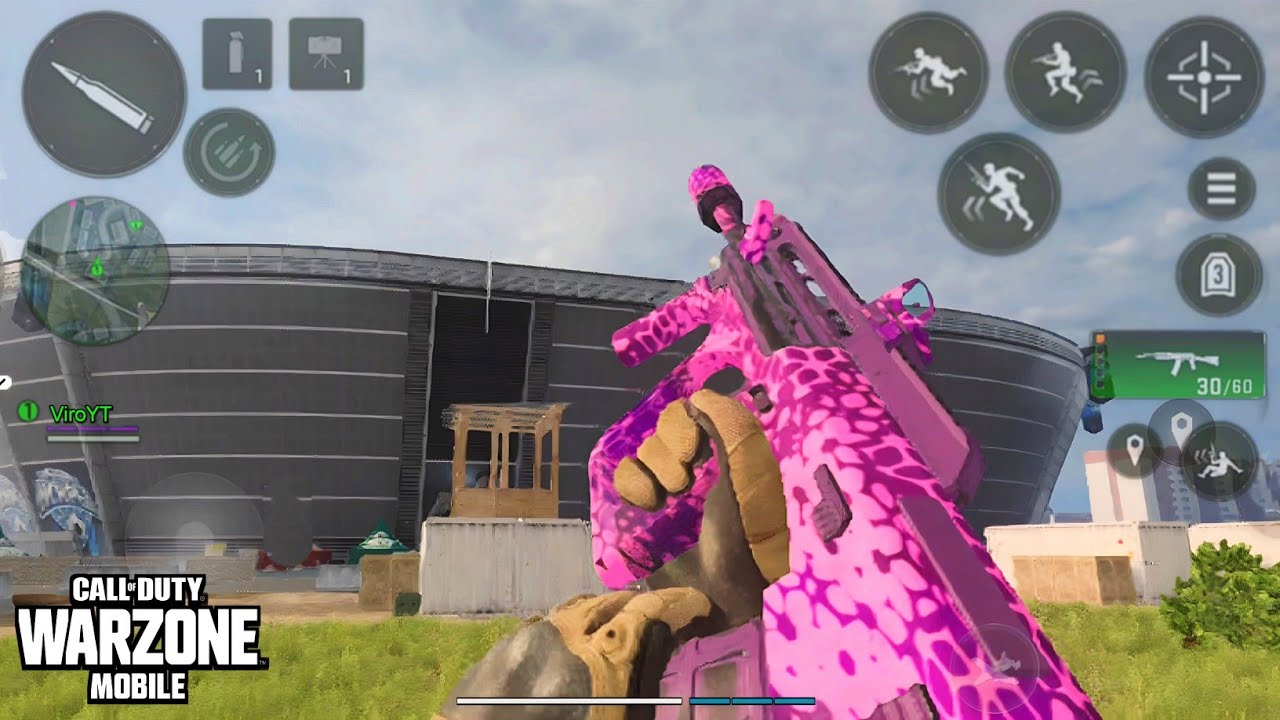 WARZONE MOBILE MAX GRAPHICS GAMEPLAY - YouTube