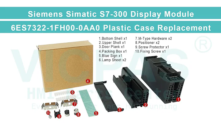 Siemens S7-300 6ES7322-1FH00-0AA0 Housing Repair