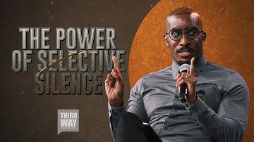 De kracht van selectieve stilte // Woordenoorlogen deel 10 // De blauwdruk met Dr. Dharius Daniels