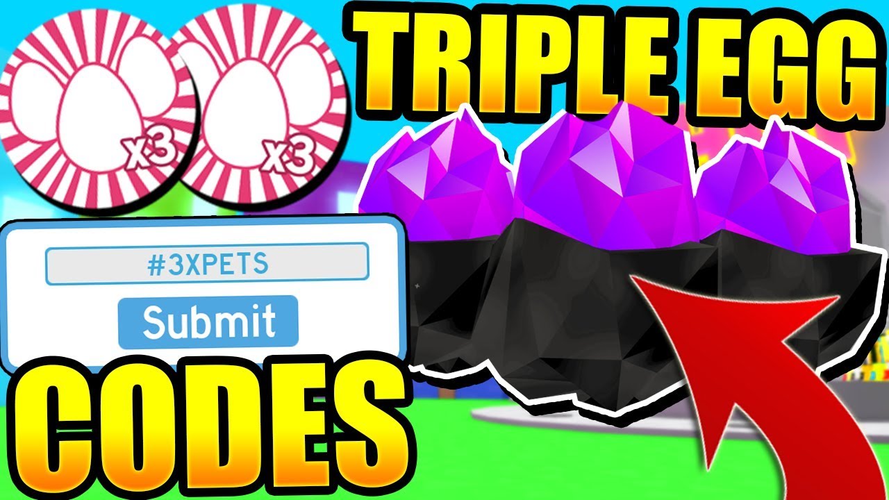 Dark Matter Triple Eggs Update Codes In Pet Simulator Roblox Youtube - code in roblox pet simulator