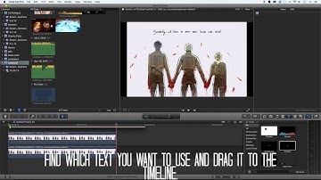 [FCPX] Transparent Text Tutorial