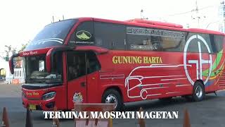 Jadwal Bus Gunung Harta Tujuan Denpasar Bali Terminal Maospati Magetan