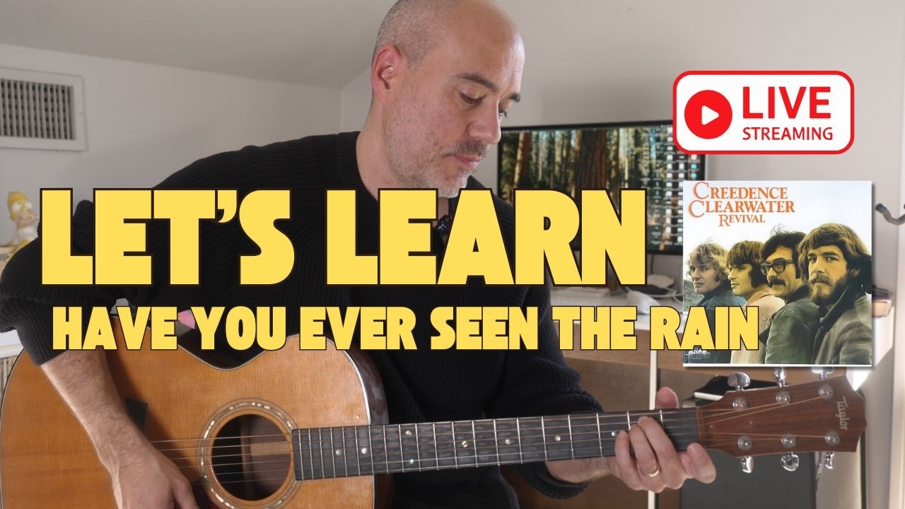 Have You Ever Seen The Rain - Live Lesson!