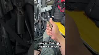 Spyderco tenacious #มีดพับ #มีดสะสม #spydercoknives