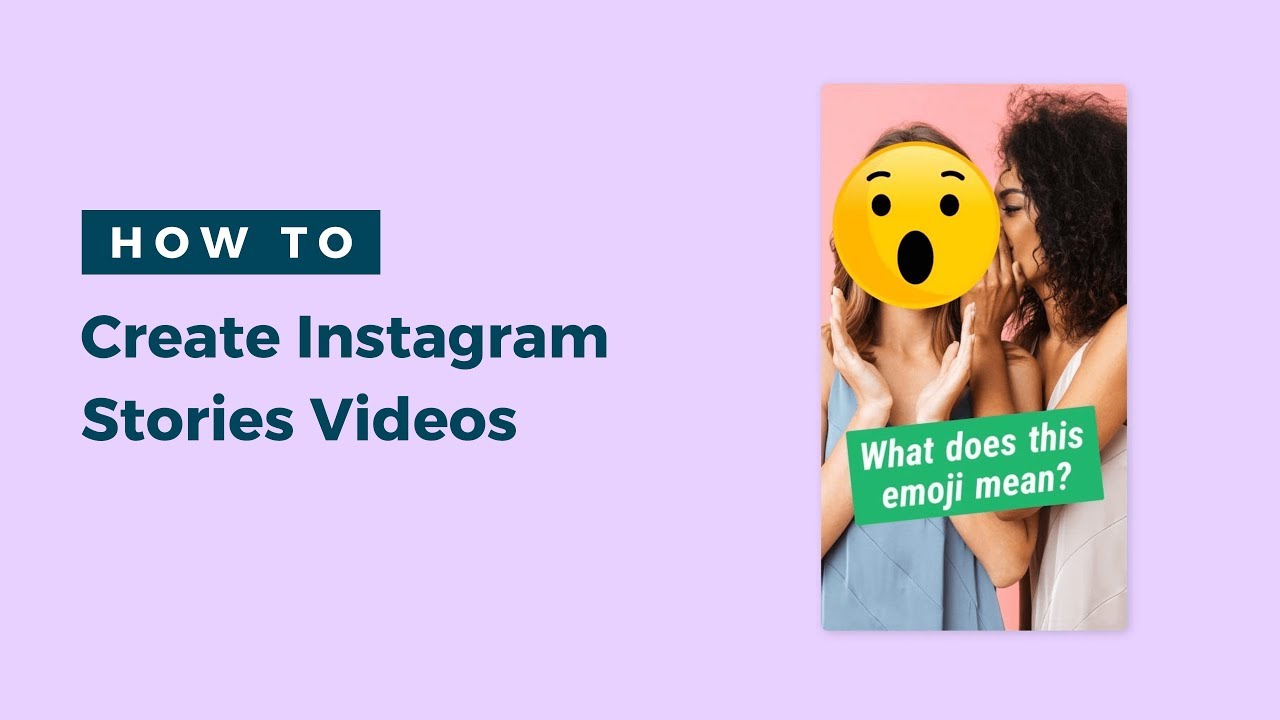 How to Create Instagram Story Videos | Tutorial - YouTube