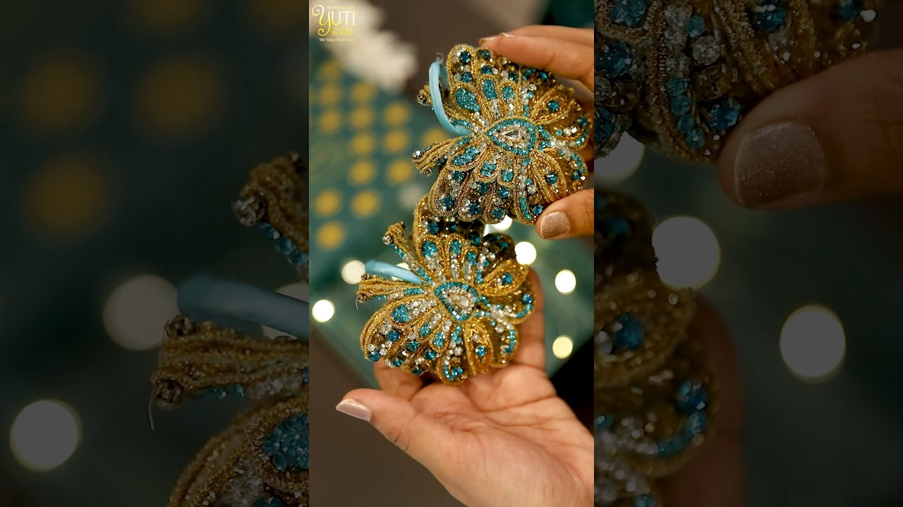 Customized tassels only at YUTI DESIGNER BLOUSE | 