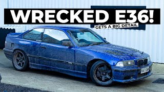 Auto Finesse - Wrecked e36 gets a deep clean & detail