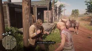 HILARIOUS Moments In RDR2! - He wanted to take care of both of us | Unedited ‎@JUGGERN0C