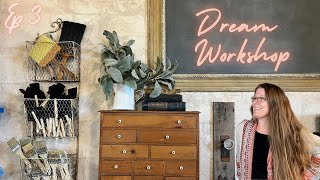 Garage Renovation DIY Budget Organization Hacks | Thrift Shopping &amp; Decorate with me  Makeover Ep. 3