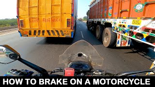 How to Brake on a Motorcycle | Common Braking Doubts