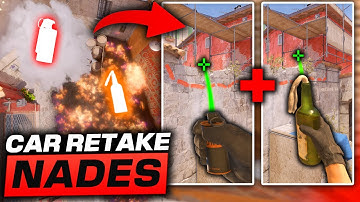 All CS2 Inferno Banana Retake Nades / Car Retake Nades