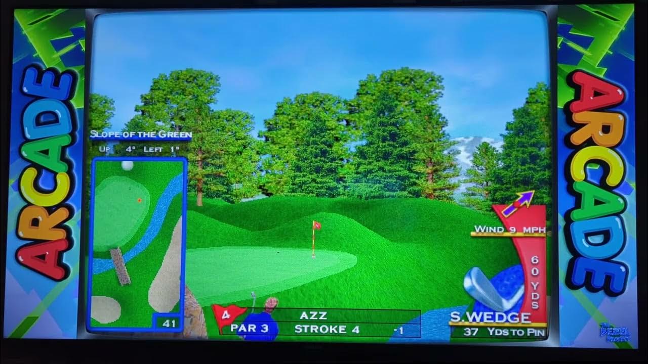 Golden Tee FORE! Complete fully working with trackball YouTube