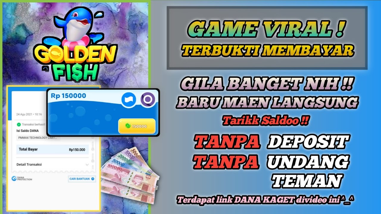 BERHASIL GAME Golden Fish Terbukti membayar Game Penghasil Uang