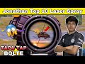 Jonathan Top 10 Best M416 Spray | Pubg Mobiles | Laser Spray | M416 and 6x Spray of Jonathan