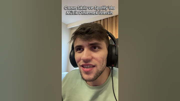 Canın Sıkılır ve Spotify'da Müzik Dinlemek İstersin... #shorts