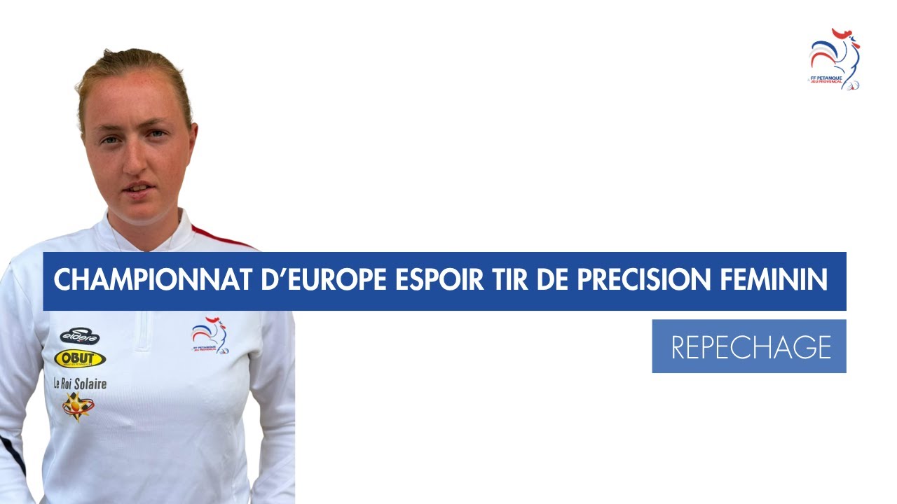 Miniature : CHAMPIONNAT D’EUROPE ESPOIR TIR DE PRECISION FEMININ - REPECHAGE