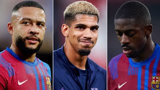 Barcelona Transfer News Ft Ousmane Dembele, Ronald Araujo & Memphis Depay