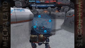 WR Test Server 3.3.0.592 Team Deathmatch (TDM) Mode MECHALAND WAR ROBOTS [R_Я]