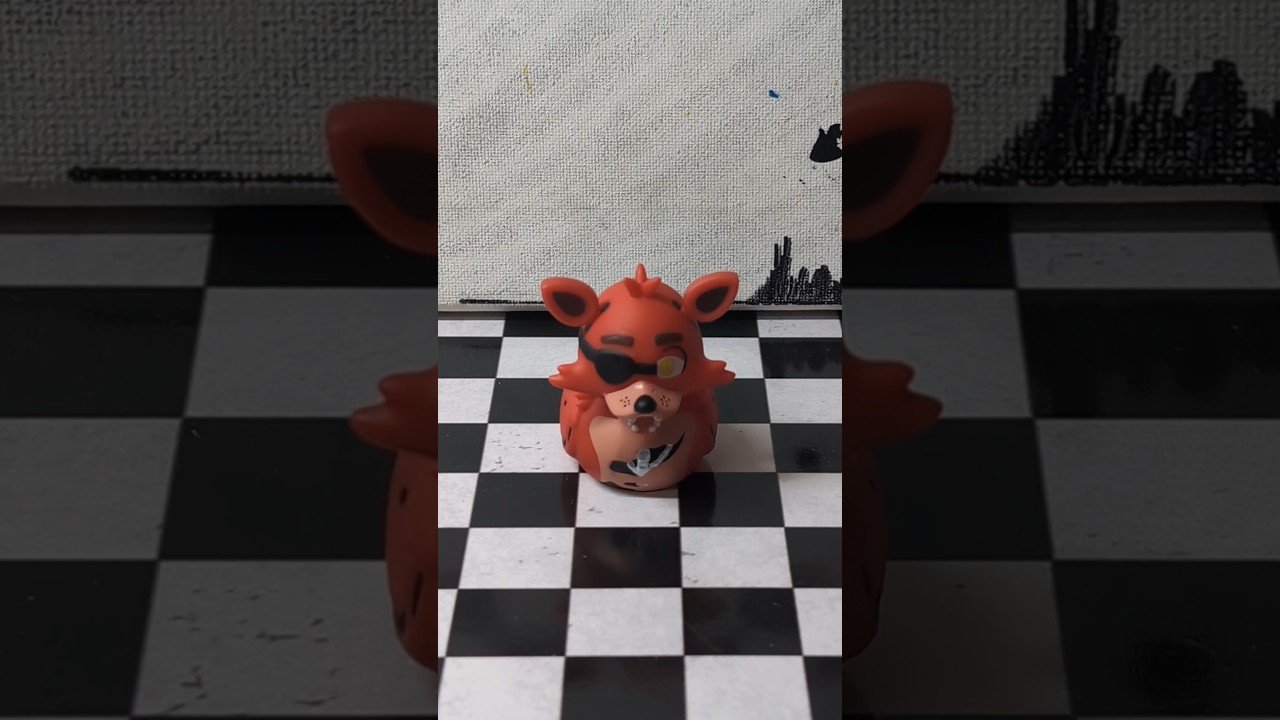 FNaF Mini Tubbz Foxy Stop Motion Unboxing