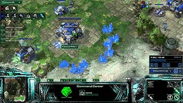 HotS TvP Widow drop into Bio