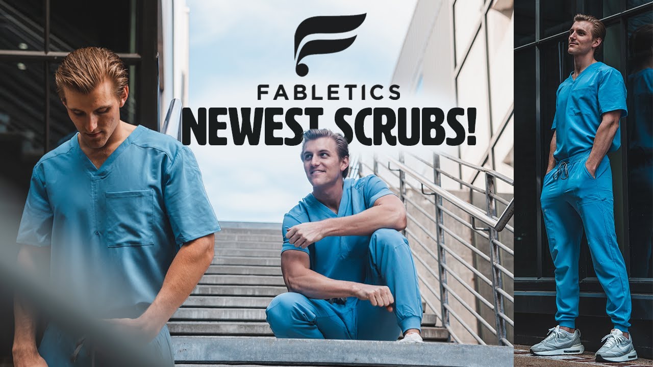 These New Scrubs Are Awesome // FABLETICS SCRUB REVIEW 