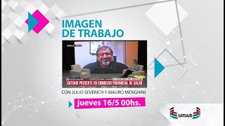 IMAGEN DE TRABAJO CON JULIO SEVERICH Y MAURO MENGHINI | 15-05-2024