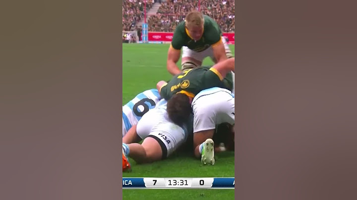 Highlights: Springboks vs Argentina in Nelspruit