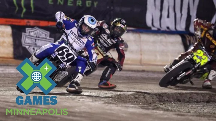Sammy Halbert wins Flat Track gold | X Games Minne...