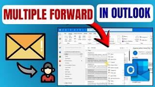 How To Forward Multiple Emails At Once In Outlook
