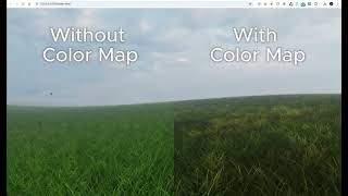 Adding Color Maps to Procedural Grass in Three.js | Grassworks Update