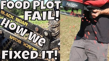 SoyBean Food Plots For Deer FAILED! How & What We Used To Fix It!