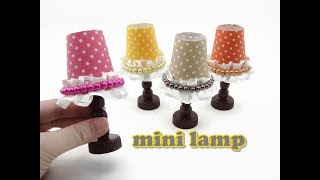 DIY Doll Accessories Mini Lamp - Easy