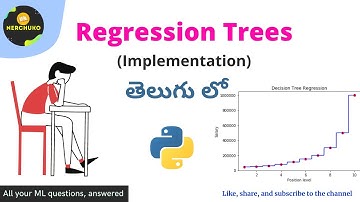 Regression Trees (Implementation) in Telugu || Machine Learning in Telugu || Nerchuko