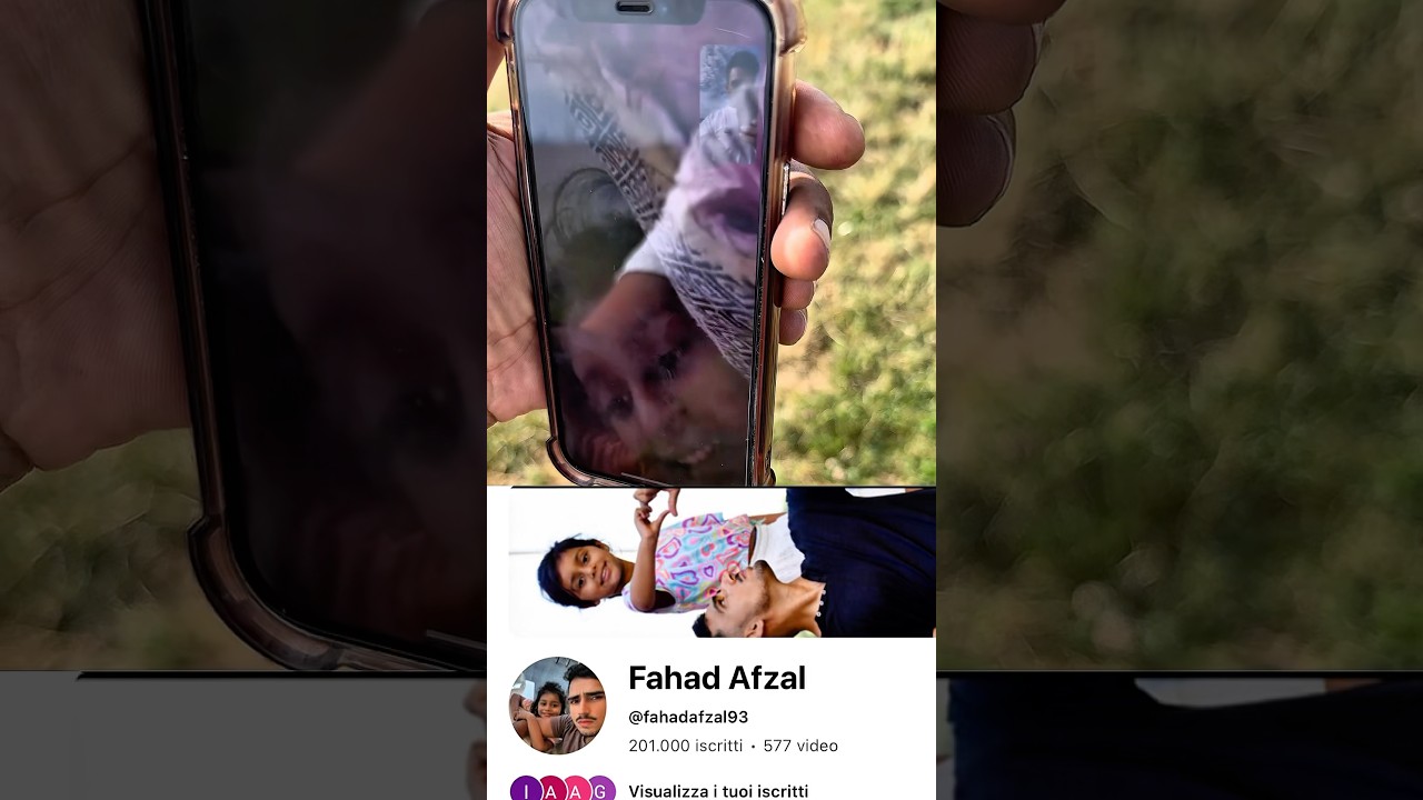 Grazie a Tutti 🤩 #ironia #risate #fahadafzal #viraleshorts #irhafahad