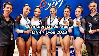 Championnat de France FFGYM - DN4 - LYON 2023 - Version longue 🇫🇷