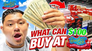 WHAT CAN $100 BUY AT SNEAKERCON BAY AREA 2021 CHALLENGE?? (DAY 2) *YOU’LL BE SURPRISED*