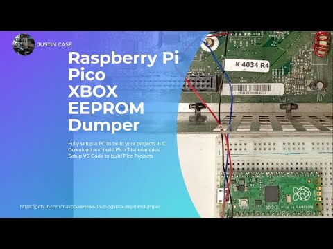 Raspberry Pi Pico Xbox EEPROM Dumper, Quick and Easy