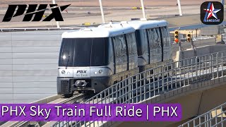 PHX SkyTrain Full Ride | Phoenix Sky Harbor International Airport