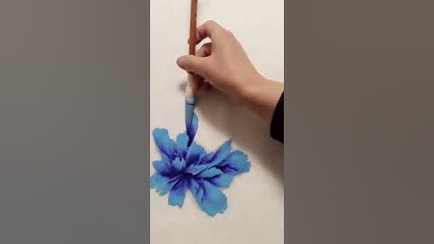 Hoa mẫu đơn xanh dương