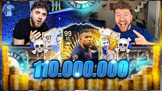 110 MIO COINS SBB😱🔥🚨 ULTRA BRUCH im WELTREKORD SQUAD BUILDER BATTLE 🤕 EA FC 24