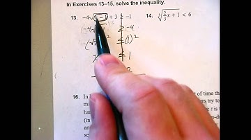 BID Trig 5.4 Solving Radical Equations & Inequalities, part 2