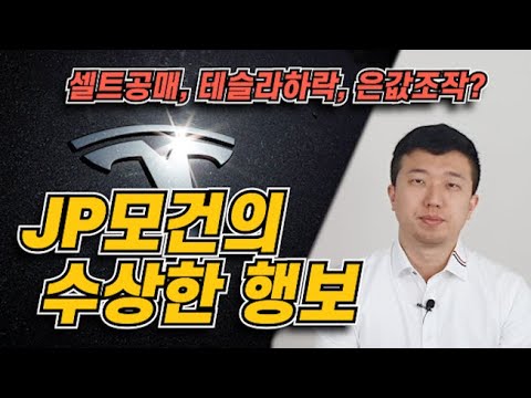   JP모건 또 구린내가 난다 은 비트코인 셀트리온 테슬라