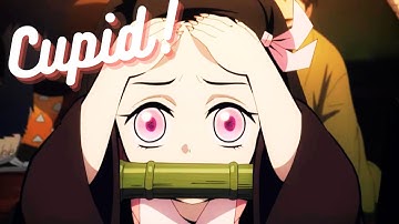 [AMV] Nezuko | Demon Slayer | Cupid💘 (Twin Version)