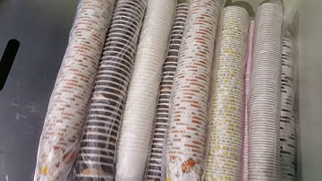 Paper cup packing machine