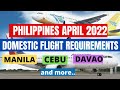 FLY EASY WITHIN THE PHILIPPINES (MANILA, CEBU, CLARK &amp; MORE) SIMPLE DOMESTIC TRAVEL REQUIREMENTS