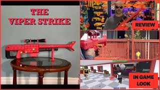 NEW NERF Roblox Viper Strike FULL REVIEW!  Honest Opinion!  IN GAME Roblox Look!  #nerfroblox #nerf