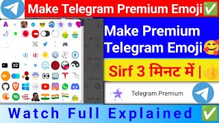How To Make Telegram Premium Emoji | how to make 100x100 px image | image ko png me kaise badle screenshot 5