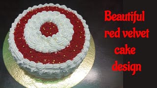 Beautiful red velvet cake design I New cake design I